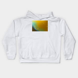 Abstract Oil in water. Kids Hoodie